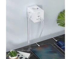 Spacetronik Maitinimo blokas 4xAC 2xUSB 1xUSB-C SPS-C03W