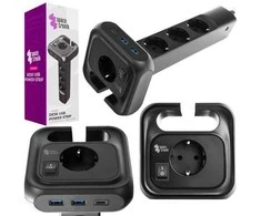 Spacetronik Maitinimo blokas 4xAC 2xUSB 1xUSB-C SPS-PS02B