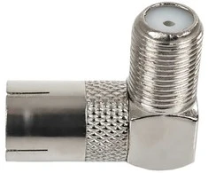 Spacetronik F lizdas / Kampinis TV lizdas TV-IECF0190 Dėžutė 50 vnt