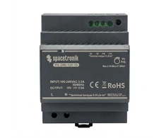 Spacetronik Maitinimo šaltinis DIN 100W 15V 6.5A