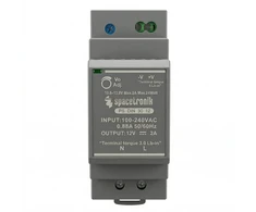 Spacetronik Maitinimo šaltinis DIN 30W 12V 2A