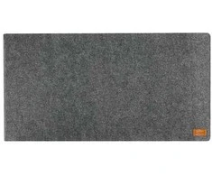 Spacetronik Pilkas veltinio kilimėlis pelei 80x40cm SPB061