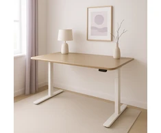 Spacetronik Milteliniu būdu dažytas MDF stalviršis 140x70x2,5 šampano spalvos