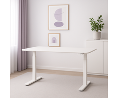 Spacetronik MDF stalviršis, dažytas milteliniu būdu, 140x70x2,5 Porcelain S