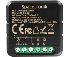 Spacetronik Mini Dimmer šviesos reguliatorius SMART ZigBee Tuya