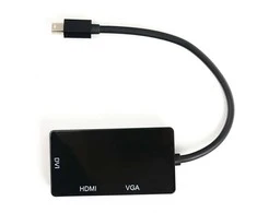 Spacetronik Daugiaportis mini DP su HDMI DVI VGA SPD-M02