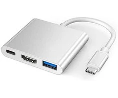 Spacetronik Kelių prievadų USB-C ir HDMI + USB + USB-C SPU-M05