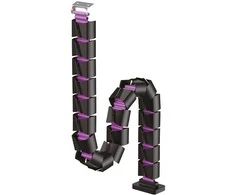 Spacetronik Kabelių tvarkiklis SPK-130BP juodas SPK130BP