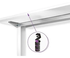 Spacetronik Kabelių organizatorius SPK-131BP juoda rankena