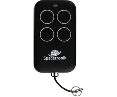 Spacetronik Universalus savaime kopijuojantis nuotolinio valdymo pultas 280-868 MHz juodos spalvos