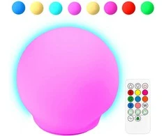 Spacetronik Plūduriuojanti vandeniui atspari RGB lempa USB nuotolinio valdymo pultas SP-LN02