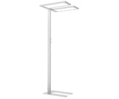 Spacetronik GLOW D24 Pro dvigubas LED toršeras, baltas