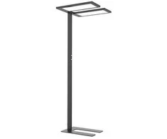 Spacetronik GLOW D24 Pro dvigubas LED toršeras, juodas