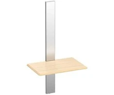 Spacetronik Sieninė lentyna gėlių vazonui SPGC21GO Sidabrinė mediena