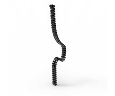 Spacetronik Magnetinė kabelių kreipiamoji SPK-184B 132cm SPK1
