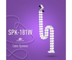 Spacetronik Kabelio kreiptuvas su rankena SPK-181W 130cm