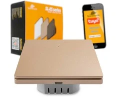 Spacetronik Smart Switch 1x TUYA SL-ES11 Golden Charm