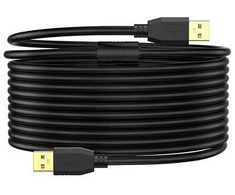 Spacetronik USB 2.0 prailginimo kabelis ekranuotas 5m