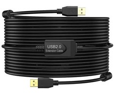 Spacetronik USB 2.0 prailgintuvas, ekranuotas, 20 m