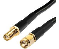 Spacetronik Antenos laidas, SMA kištukas, SMA lizdas LMR240, 5m