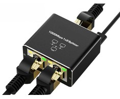 Spacetronik Tinklo skirstytuvas RJ45 1 į 2 SP-LC22 SP-LC22