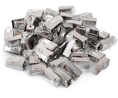 Spacetronik RJ45 kištukas, praėjimo kat.6 FTP PT-RJ456FT-1 25vnt.