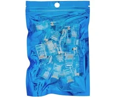 Spacetronik RJ45 kištukas, pralaidumas, kat.6 UTP PT-RJ456UT-1, 25 vnt.