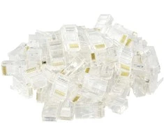 Spacetronik RJ45 kištukas, pralaidumas, kat.6 UTP PT-RJ456UT-1, 25 vnt.