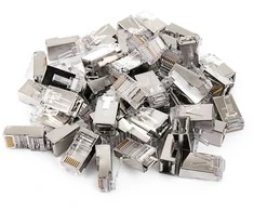 Spacetronik RJ45 tiesioginis cat5e FTP kištukas PT-RJ455FT-0 25 vnt.