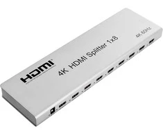 Spacetronik HDMI skirstytuvas 1x8 SPH-RS108_V46 4K 60Hz CEC