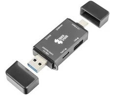 Spacetronik Skaitytuvas kart 6 in 1 SD3.0 TF3.0 5Gbps SPU-CR07