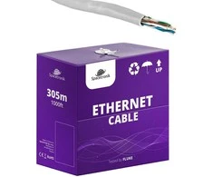 Spacetronik Varžtas CAT5e U/UTP AWG24 CU PVC OD 5,0‐Eca 305m