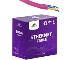 Spacetronik skrętka CAT6 U/UTP AWG24 CU PVC LSZH 6.0 Dca 305m