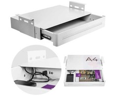Stalčius Spacetronik SPB174W baltas su USB prievadais S