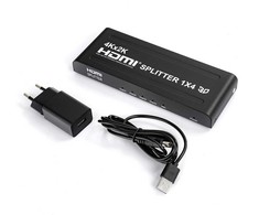 Spacetronik SPH-RS104V14 HDMI 1/4 skirstytuvas