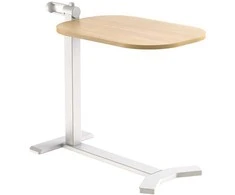 Spacetronik Buddy 06 stalas su rankiniu reguliavimu, balta mediena