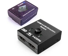 Spacetronik HDMI jungiklis / skirstytuvas 2x1 1x2 SPH-BIDHD01 1080p