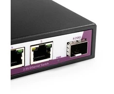 Šakotuvas Spacetronik SWITCH 5 RJ45 2.5G prievadai + SFP 10G prievadas SP-SGT105S