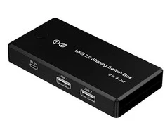 Spacetronik KVM spausdintuvo USB 2/4 jungiklis SPU-KVM02