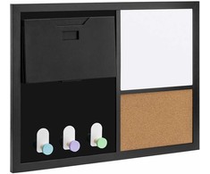Spacetronik Bez Marki TABLICA MAGNETYCZNA SUCHOŚCIERALNA na magnesy 60x45 DO BIURA organizer