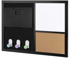 Spacetronik Bez Marki TABLICA MAGNETYCZNA SUCHOŚCIERALNA na magnesy 60x45 DO BIURA organizer