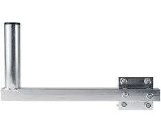 Spacetronik Universalus išlenktas balkono stiebas L-50cm skersmuo 38