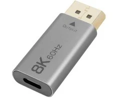 Spacetronik USB-C lizdo ir DisplayPort kištuko adapteris SPU-A32