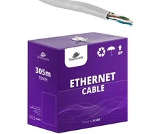 Spacetronik Varžtas CAT5e U/UTP AWG24 CU PVC OD 5,0‐Eca 305m
