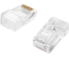 Spacetronik RJ45 kištukas 5e kat. UTP NC-RJ455UT-0 25vnt.