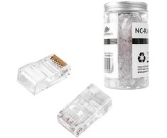 Spacetronik RJ45 kištukas 5e kat. UTP NC-RJ455UT-0 100 vnt.