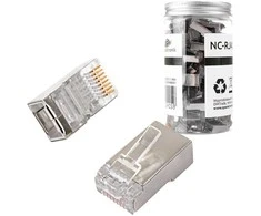 Spacetronik RJ45 kištukas 6 kat. FTP NC-RJ456FT-11 100 vnt.