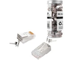 Spacetronik RJ45 kištukas 7 kat. FTP NC-RJ457FT-14 100 vnt.
