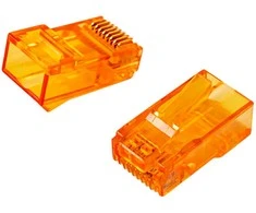 Spacetronik RJ45 kištukas, pralaidumas, 6 kat. UTP PT-RJ456UO-1, 100 vnt.