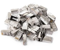 Spacetronik RJ45 tiesioginis cat5e FTP kištukas PT-RJ455FT-0 25 vnt.